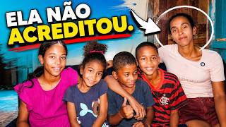 Cheguei de surpresa na casa de Débora e essa foi a reação ❤️