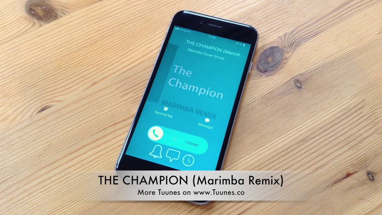 THE CHAMPION Ringtone - Carrie Underwood feat. Ludacris Tribute Remix Ringtone - iPhone & Android