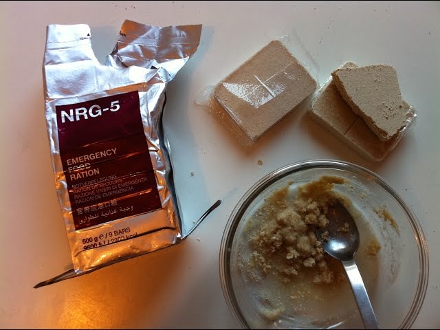 Test - Ration de secours NRG-5 