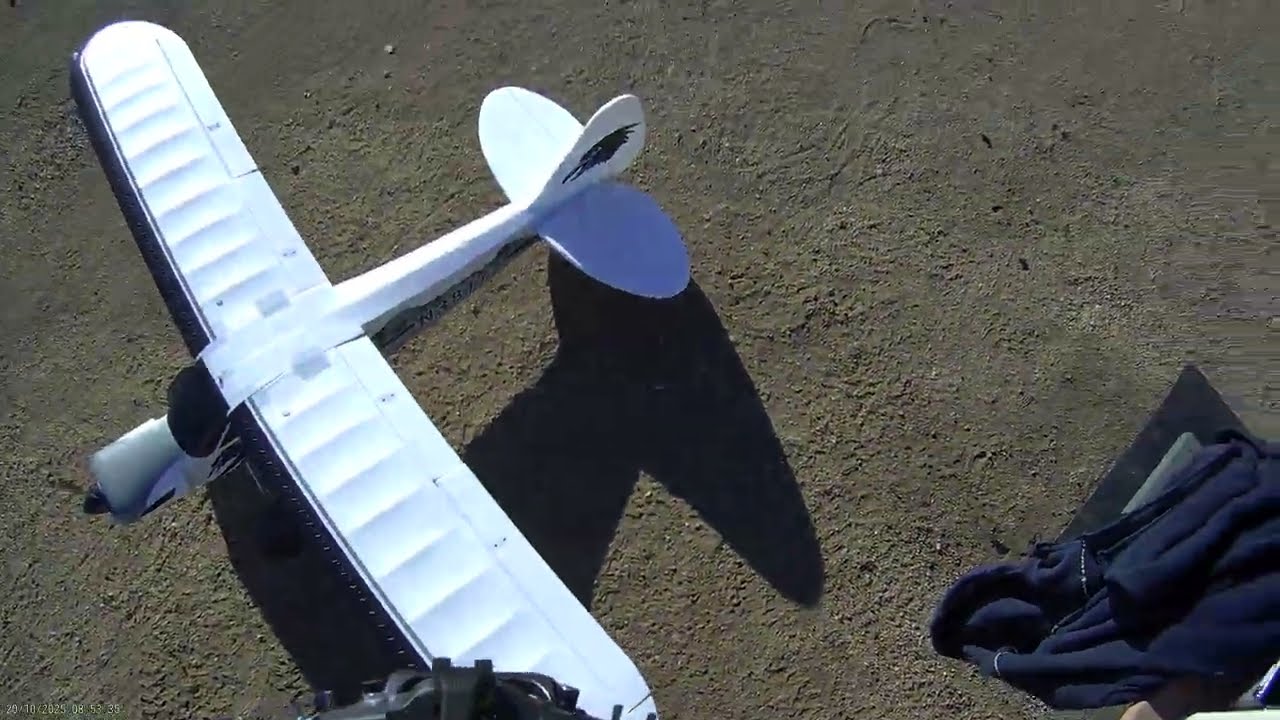 PA-18 Super Cub, Horrible Landing.. 