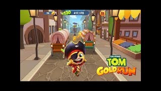 Talking Tom D Run In Medieval World New Update With Pirate Ginger On Ipad - Gameplay Hd