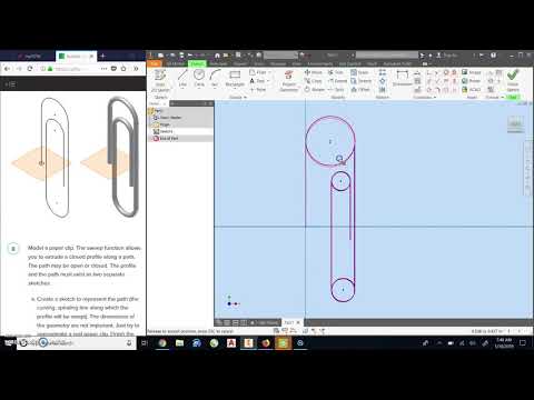 5.5a #8 - Sweep a Paper Clip