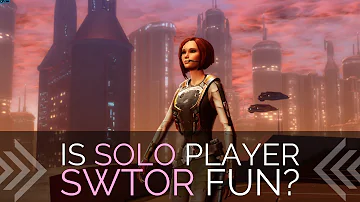 Can you play SWTOR alone?