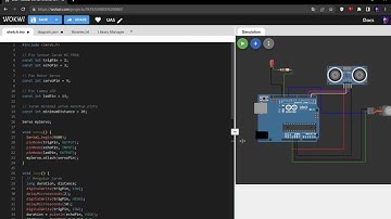 UAS Sensor & Aquator | Simulasi Palang Pintu Kereta Api