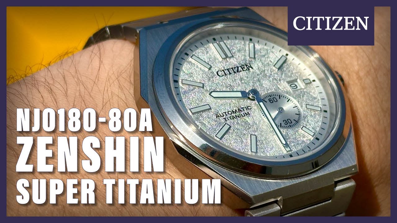 クリスマスツリー特価！ Zenshin Automatic Citizen The Unboxing NJ0180-80A YouTube - 時計