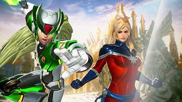 Requested MARVEL VS. CAPCOM: INFINITE Zero and Captain Marvel Arcade Gameplay