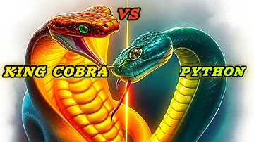 Can Python Survive a Fight Against a KING COBRA?