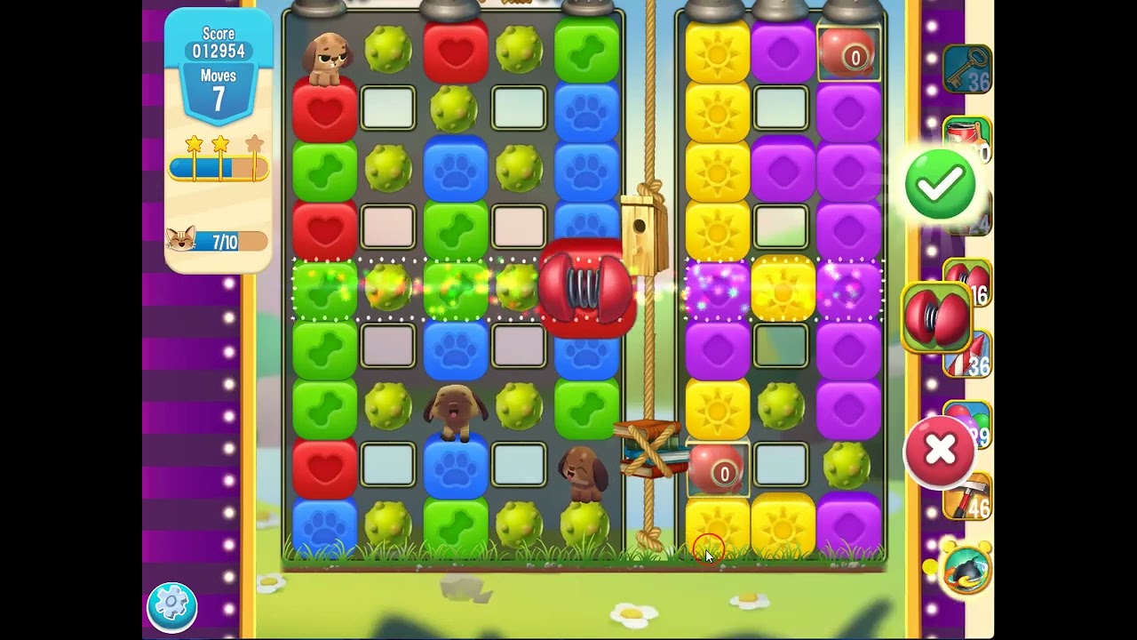 Pet Rescue Saga level 5324 no boosters | PuzzledCubes.site