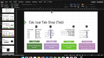 Module 3 - Word trên Mac 08 - định dạng Tab phần 1