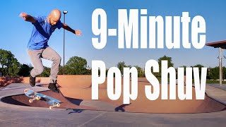 Land Your First Pop Shuvit In UNDER 10 MINUTES (Real Time Coaching!)