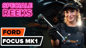 Hoe een vooraan stabilisatorstang vervangen op een FORD FOCUS (DAW) [HANDLEIDING AUTODOC]