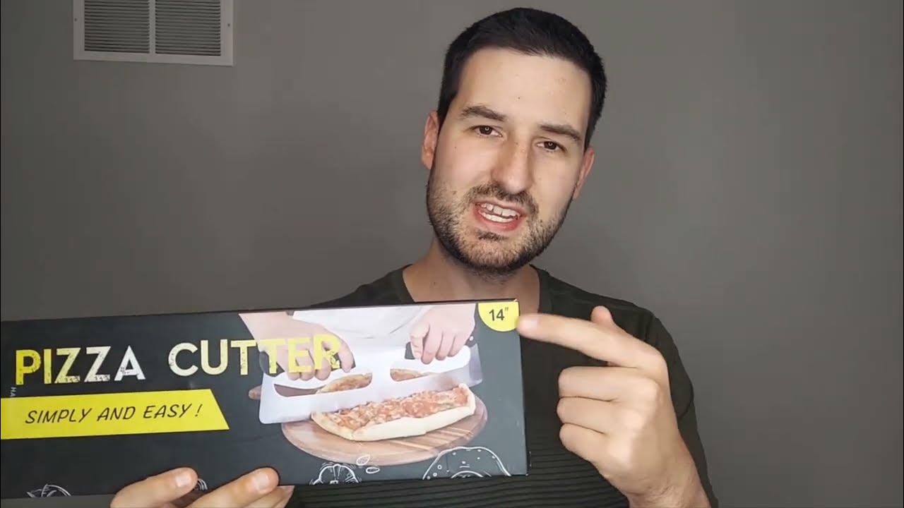 HAONAZY 14 Inch Pizza Cutter Unboxing and Demonstration! YouTube