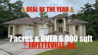 💰DEAL OF THE YEAR!💰Tour This MASSIVE Fayetteville, GA Dream Home | Must-See Luxury!