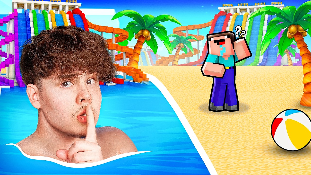 Ascunde-te De Prieteni in Waterpark !
