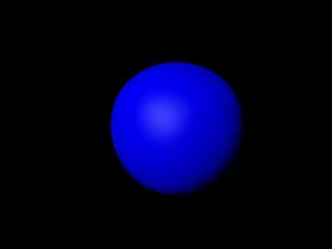 Fluid Simulation: zero gravity drop - mesh