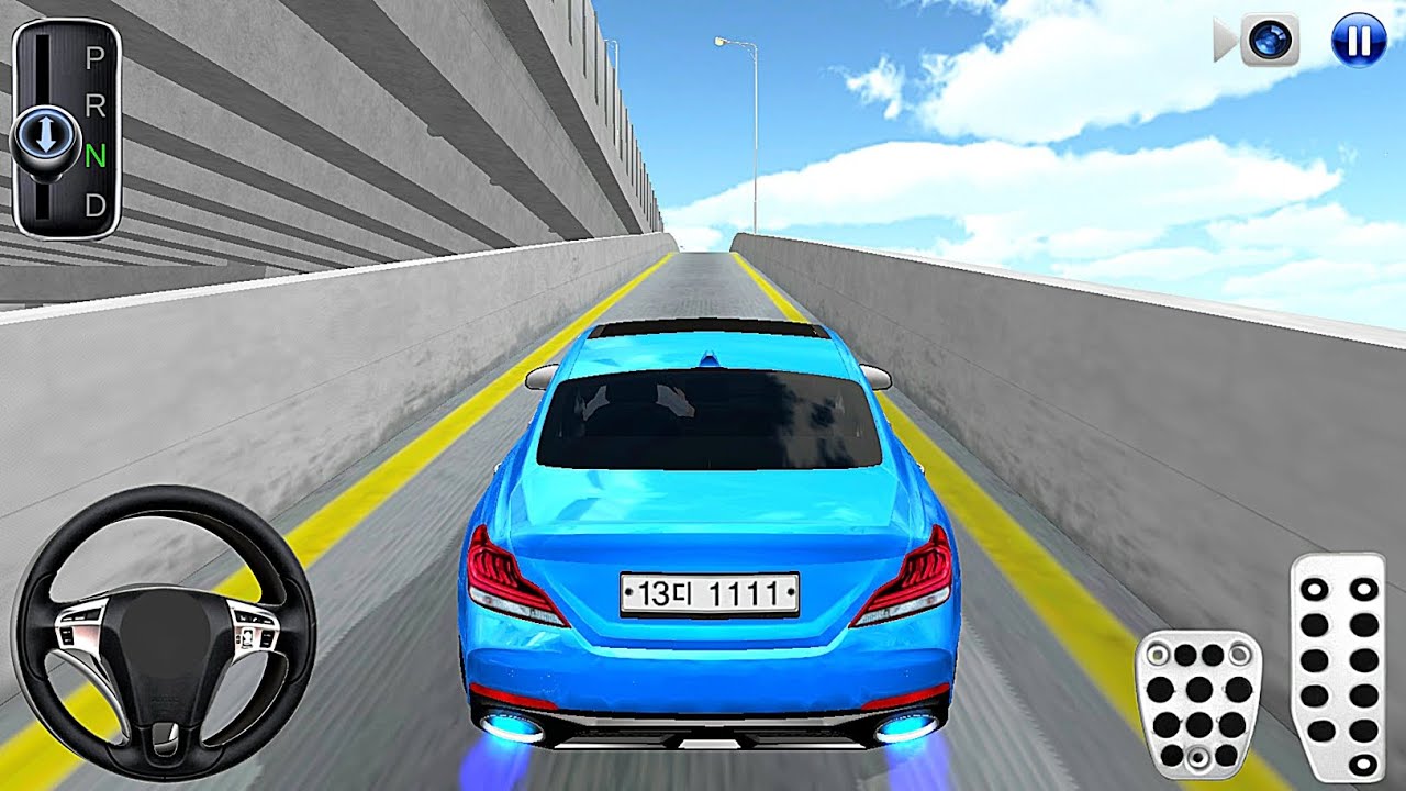 New Blue Mercedes G63 For Parking - 3d Driving Class android game || Car Game
