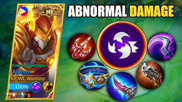 NEW ALDOUS FULL PENETRATION BUILD TOO OVERPOWERED! DAMAGE HACK! ALDOUS BEST BUILD 2022 - MLBB