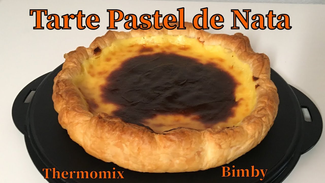 Tarte Pastel de Nata na Bimby / Thermomix - YouTube