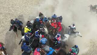 картинка: Жаңақорған ауданы Жаманбай батыр ауылы Дархан баурымыздың елден бата алу көкпары 25.10.2025