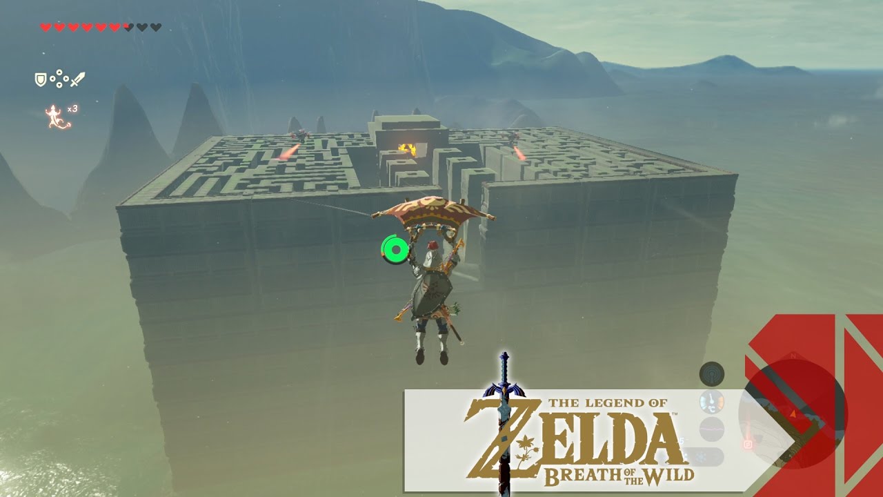 Labyrinthe Zelda Breath Of The Wild