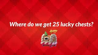 How to get 25 Gingerbread lucky chests in Clash royale | Clash royale update screenshot 5