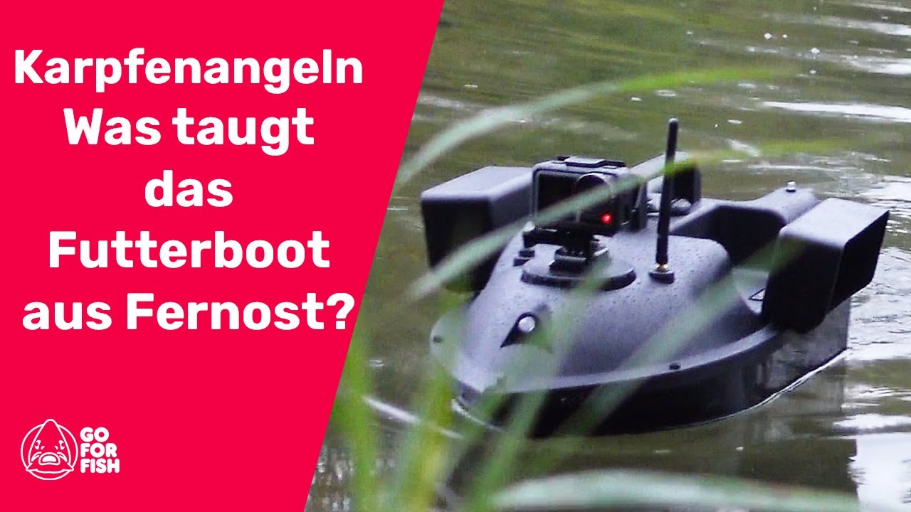 Karpfenangeln - was taugt das Gps Futterboot aus Fernost für 139€? Teil 1