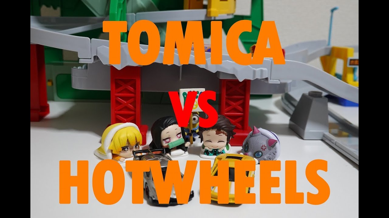 TakaraTomy Tomica VS Matelle HotWheels Diecast Cars Racing YouTube