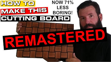 How to make a Basketweave Cutting Board Remastered