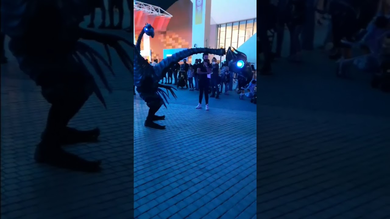 Dino - beautiful costumes @ dubai 