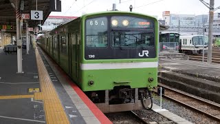 201系ND612編成　普通　王寺駅発車