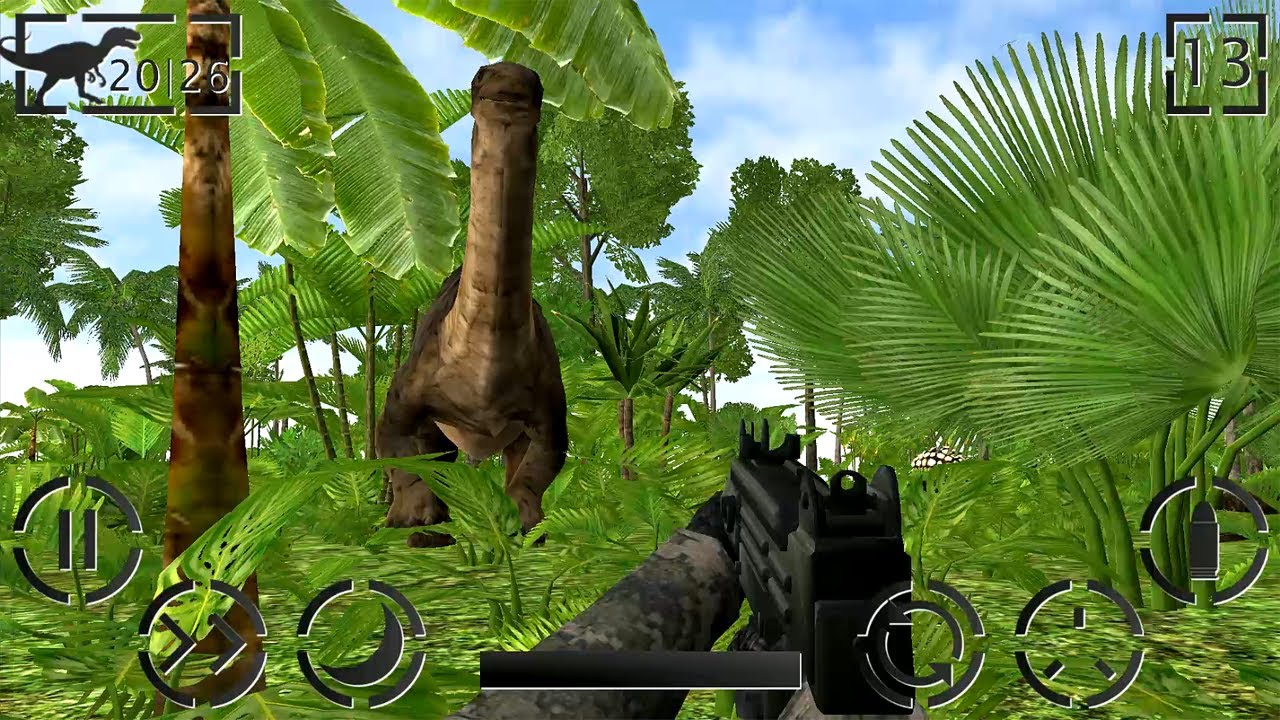 Dinosaur Hunter Survival Game (Dinosaur Games) Android Gameplay #6 HD 