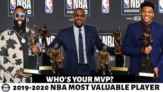 2019-2020 NBA Most Valuable Player Finalist \/ Sino ang MVP mo? \/ #das17