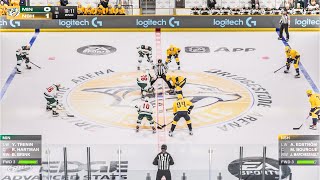 Information Nashville Predators vs Minnesota Wild 10/1/2026 NHL 27 Gameplay Update