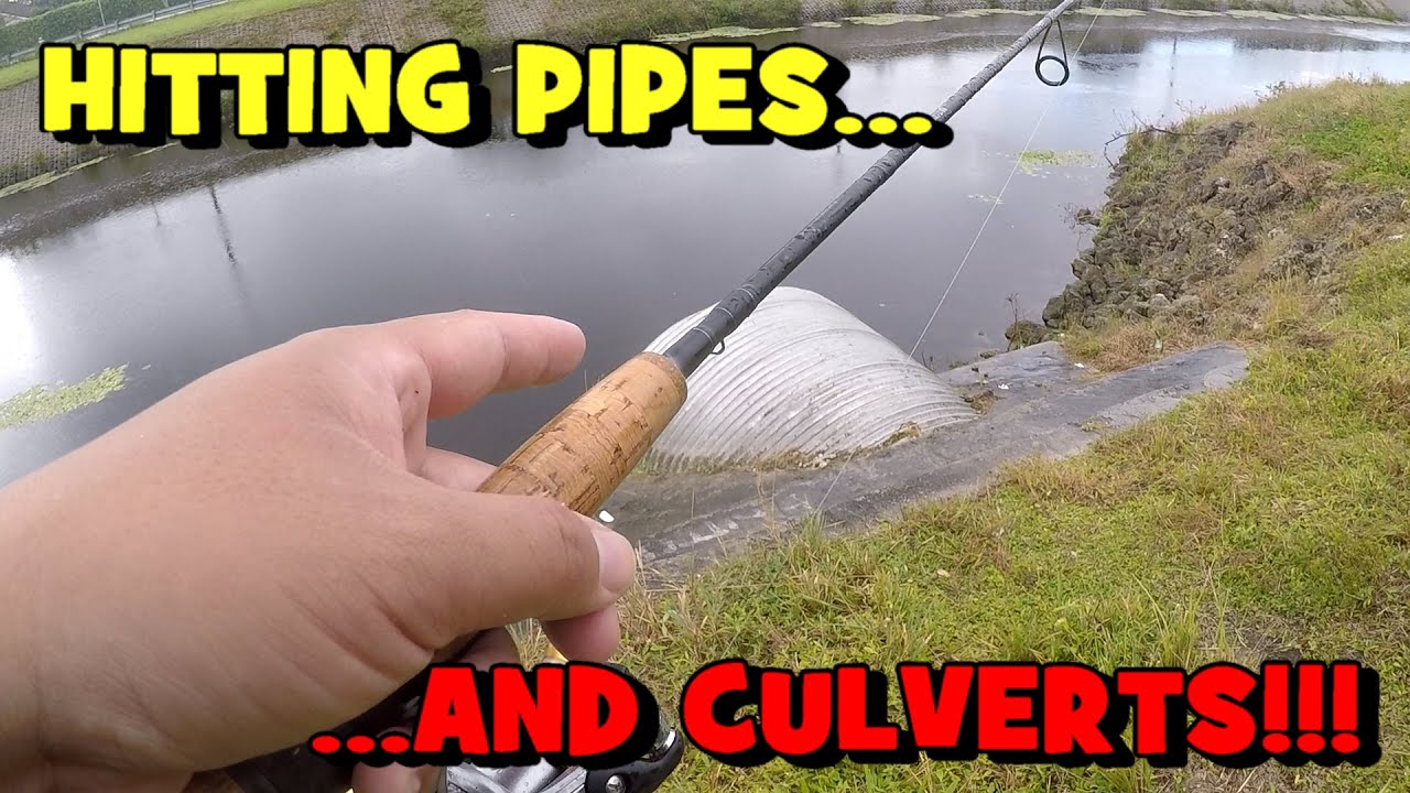 Hitting PIPES & CULVERTS in a FLORIDA CANAL!!! (I GOT SOAKED...) YouTube