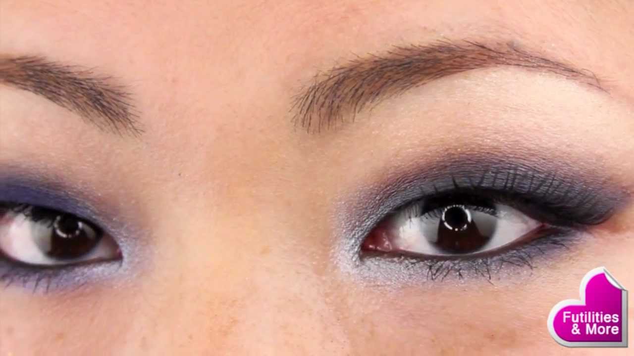 Navy Smoky Eyes Makeup Tutorial Using Drugstore Products Only For