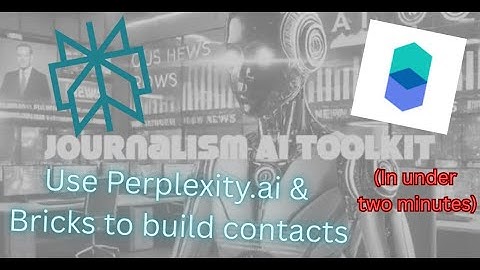 Journalism AI Toolkit: Create Excel databases with Perplexity and Bricks (in under two minutes)