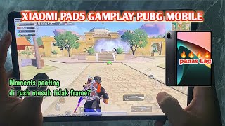 XIAOMI PAD5 SNAPDRAGON 865 PUBG MOBILE GAMING TEST 2024