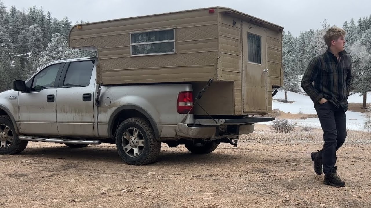 A Quiet Day Alone In The Mountains (Truck Camper Living) YouTube
