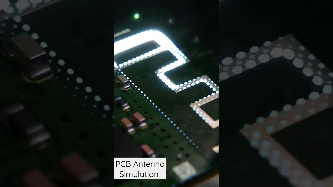 PCB Antenna Simulation in Blender and openEMS 