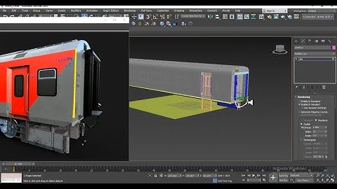 3Dsmax Tutorials, Learn 3D Modeling & Texturing a LHB Rajdhani Coach from Scratch in 3dsmax  Part 3