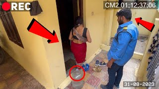 Security Brings Water Tin Wife Was Cheater Awareness Video Invisible Eye