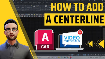 How to Add Centerline or Center mark in AutoCAD - Quick tips to save time
