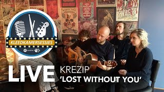 Video thumbnail of "Kleedkamersessie Krezip - 'Lost Without You'"