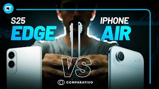 Samsung Galaxy S25 Edge vs Apple iPhone Air [comparativo]