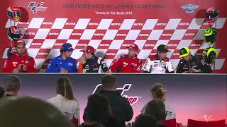 Press conference motogp argentina 2019 round 2 screenshot 5