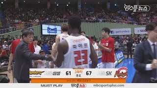 【HIGHLIGHTS】 3rd Quarter  | Thunders vs  Knights | 20161106 | 2016-17 KBL