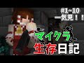 【マイクラ物語】マイクラ生存日記前編【ゆっくり実況】