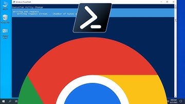 Cài Chrome trên Windows 10 bằng PowerShell