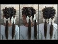 🎉Быстрая и Красивая прическа в школу🎉легко сделать самой себе.Hair to school.French slave back