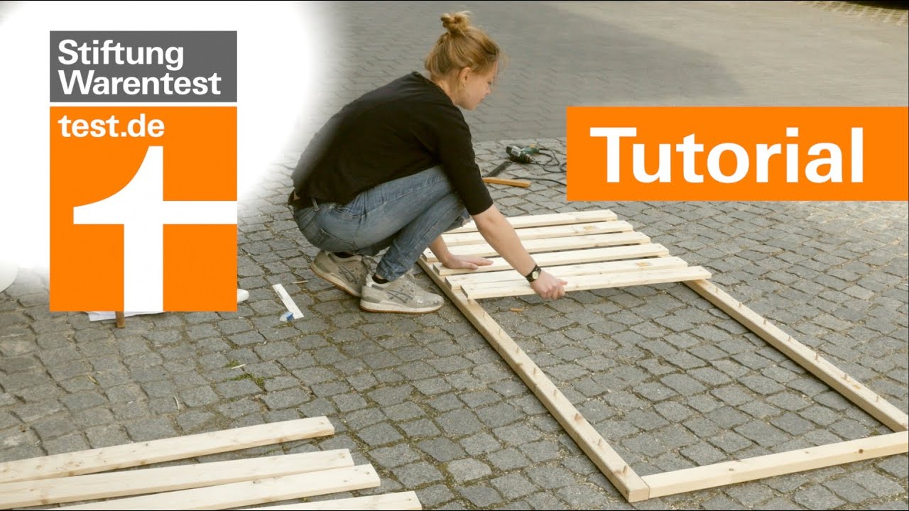 Tutorial: selbstbau lattenrost besser als 1000 euro konkurrenz ...